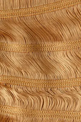 Robe bandeau façon crochet - Jaune — photo 4
