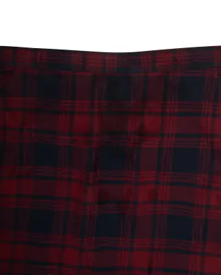 W Check Mini Skirt Rouge Winter Check — photo 2