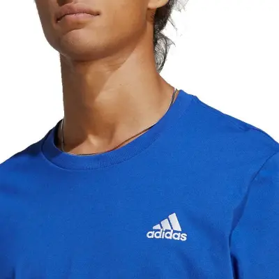 ADIDAS TEE SHIRT GRANDE LONGUEUR Bleu — photo 5