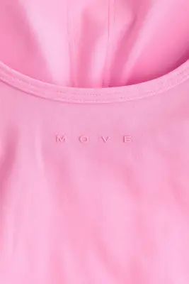 Top de sport avec soutien-gorge intégré SoftMove™ - Rose bonbon — photo 3