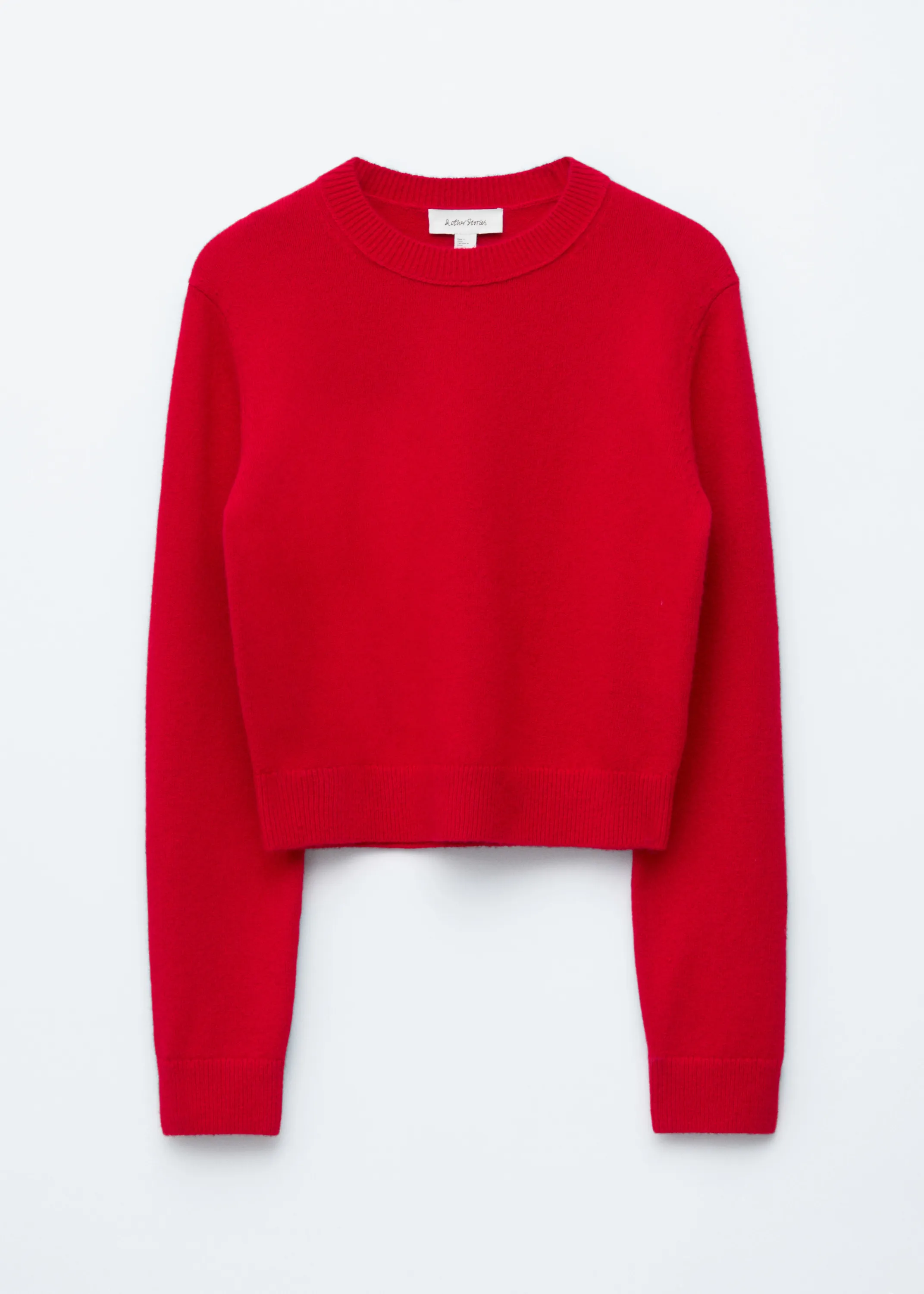Pull en maille - Rouge