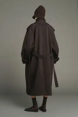 MANTEAU LAZARE ÉBÈNE — photo 4