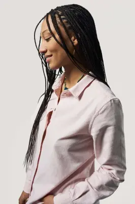 La chemise oxford - Rose pâle