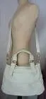 Maroquinerie sac cuir blanc