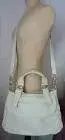Maroquinerie sac cuir blanc