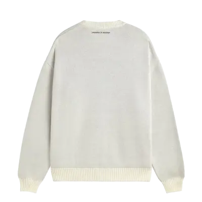 Fakegods Billiard Knitted Sweater Cream — photo 2