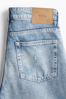 Straight Regular Jeans - Bleu denim clair — photo 2