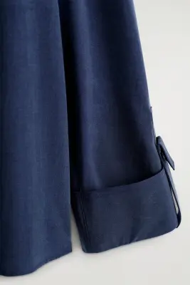 CHEMISE FLUIDE WORKWEAR - BLEU MARINE — photo 1