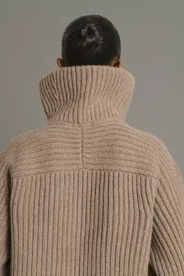 VESTE JASPER BEIGE CHINÉ — photo 3