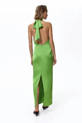 Robe dos nu - Vert — photo 3