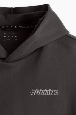 Hoodie de sport sans manches DryMove™ - Gris foncé/Running — photo 4