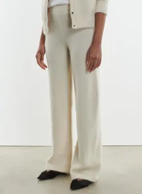 Pantalon en alpaga, polyamide et élasthanne — photo 3