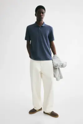 Polo Regular Fit - Bleu foncé/Established — photo 2