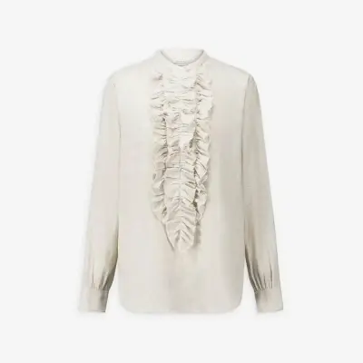 Blouse Carita OFF WHITE - LAURENCE BRAS — photo 1