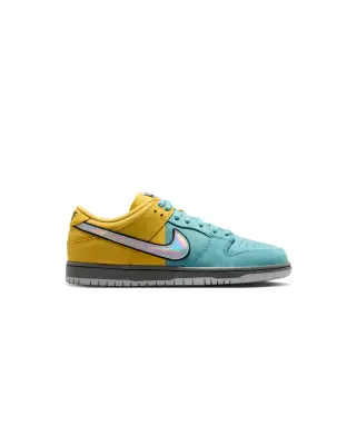SB Dunk Low Pro Muni Fast Pass Lightning Denim Turquoise — photo 1