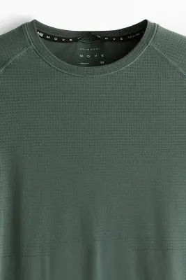 T-shirt de sport Muscle Fit DryMove™ - Vert ancien — photo 4