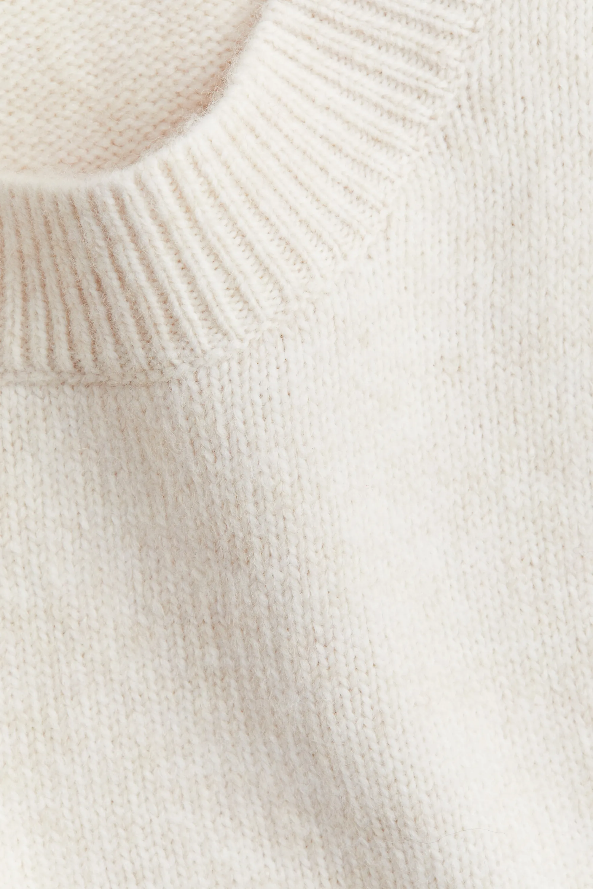 Pull sans manches - Beige clair chiné