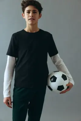 Pantalon de football DryMove™ - Vert foncé — photo 1