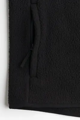 Veste de sport en tissu Teddy bear - Noir — photo 5
