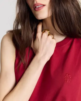 Robe Clao rouge — photo 2