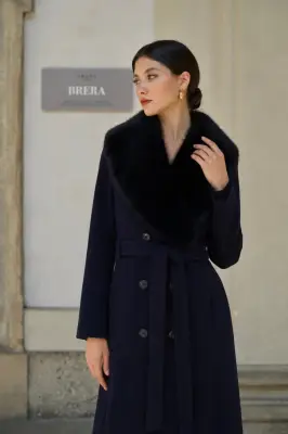 Angelina Faux Fur Coat — photo 1