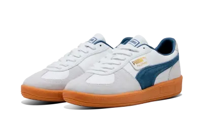 Puma Palermo Lth White Dark Indigo — photo 2