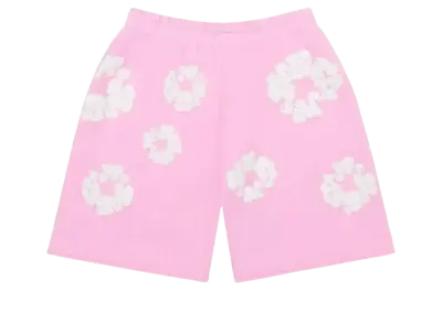 Denim Tears The Cotton Wreath Shorts Pink — photo 1