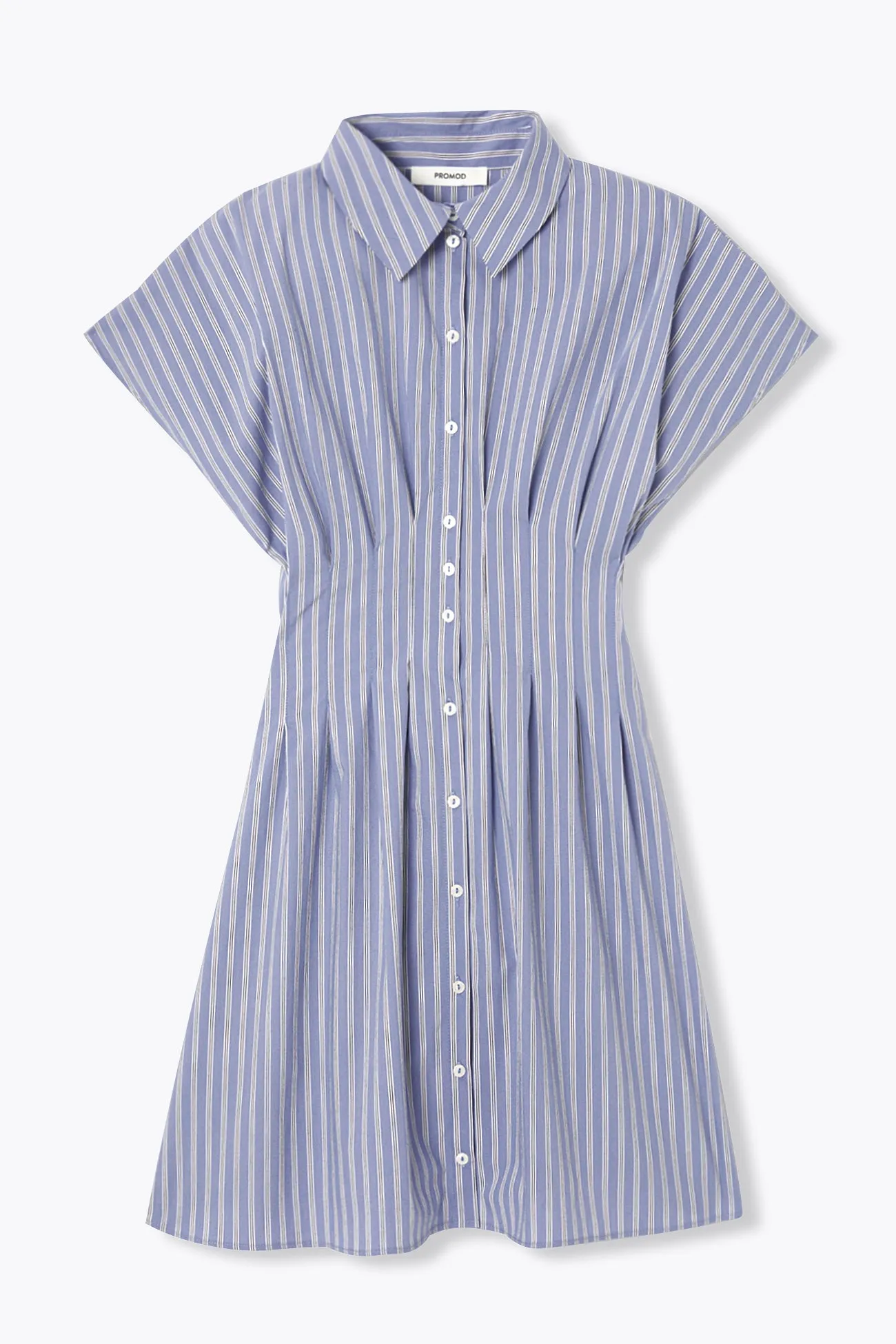 Robe-chemise rayée Femme