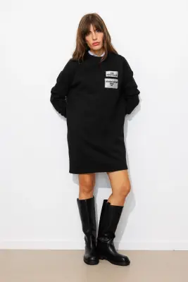 Robe sweat-shirt Femme — photo 2