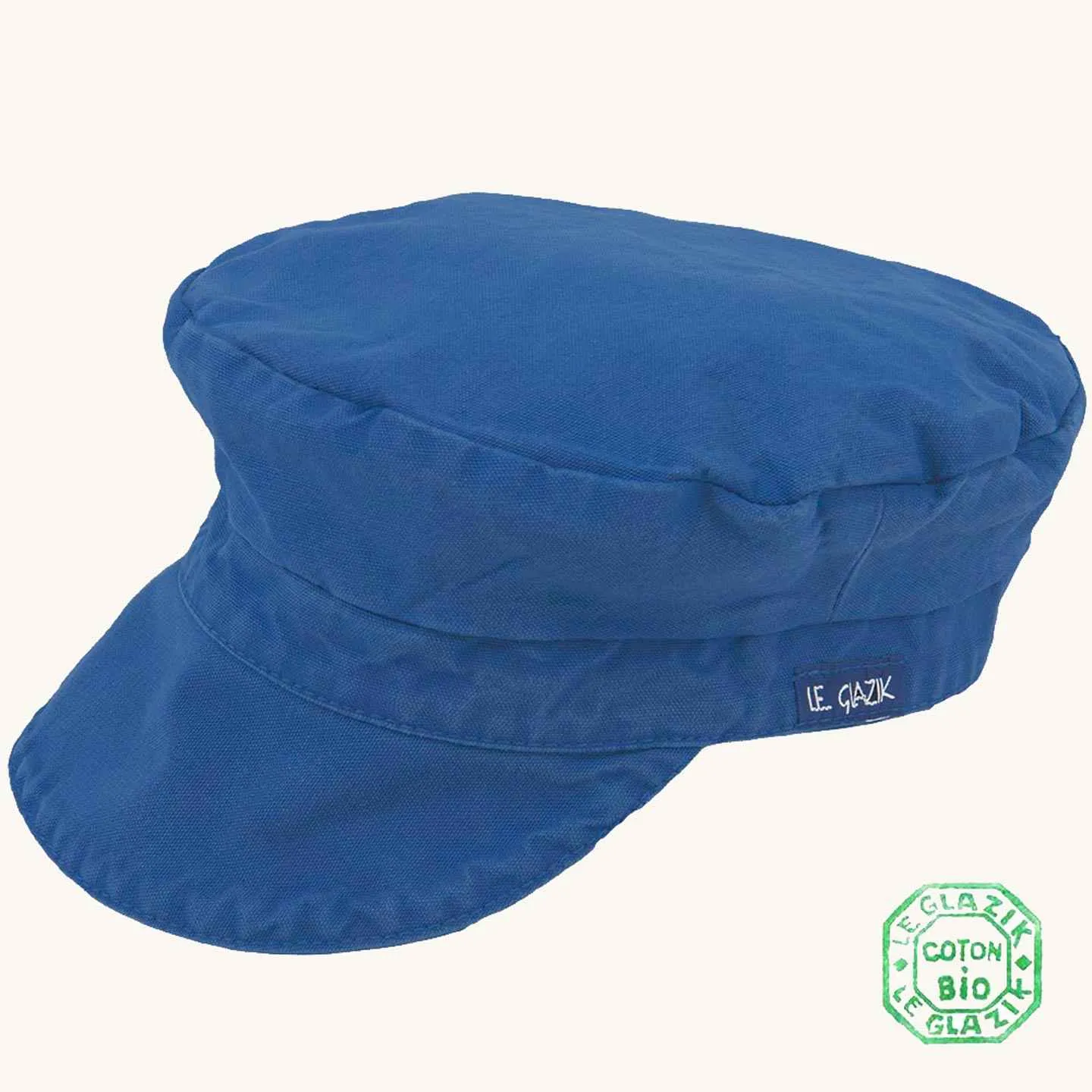 Casquette authentique du marin breton - Toile Indigo
