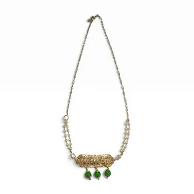 Collier Totem Vert