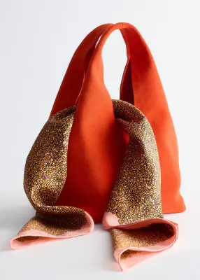 Mini sac cabas - Rouge — photo 5