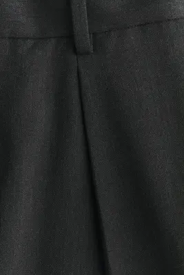 Pantalon chic Loose Fit avec plis - Gris anthracite — photo 5