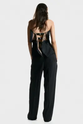 Pantalon de smoking - Noir — photo 3
