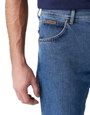 WRANGLER PANTALON TEXAS AUTHENTIC Bleu — photo 5