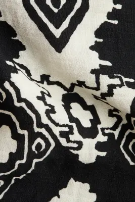 Robe dos nu - Noir/motif — photo 2