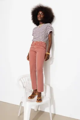 LUCIEN jean girlfriend cropped — photo 3