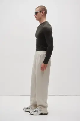 Pantalon jogger de sport Loose Fit DryMove™ - Taupe clair — photo 4