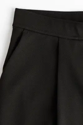 Pantalon large - Marron foncé — photo 4