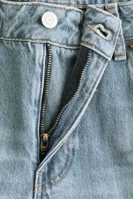Baggy Low Waist Jeans - Bleu denim clair — photo 4
