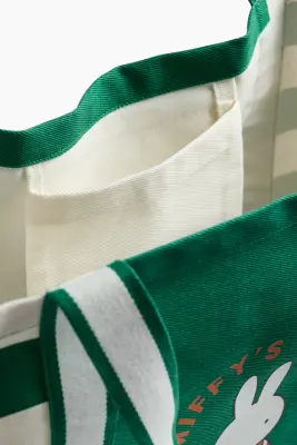 Sac de plage pour enfant avec motif imprimé - Vert/Miffy — photo 1
