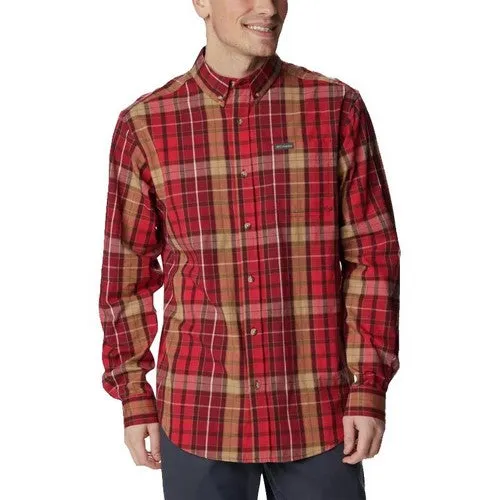 COLUMBIA RAPID RIVERS CHEMISE CARREAUX Rouge