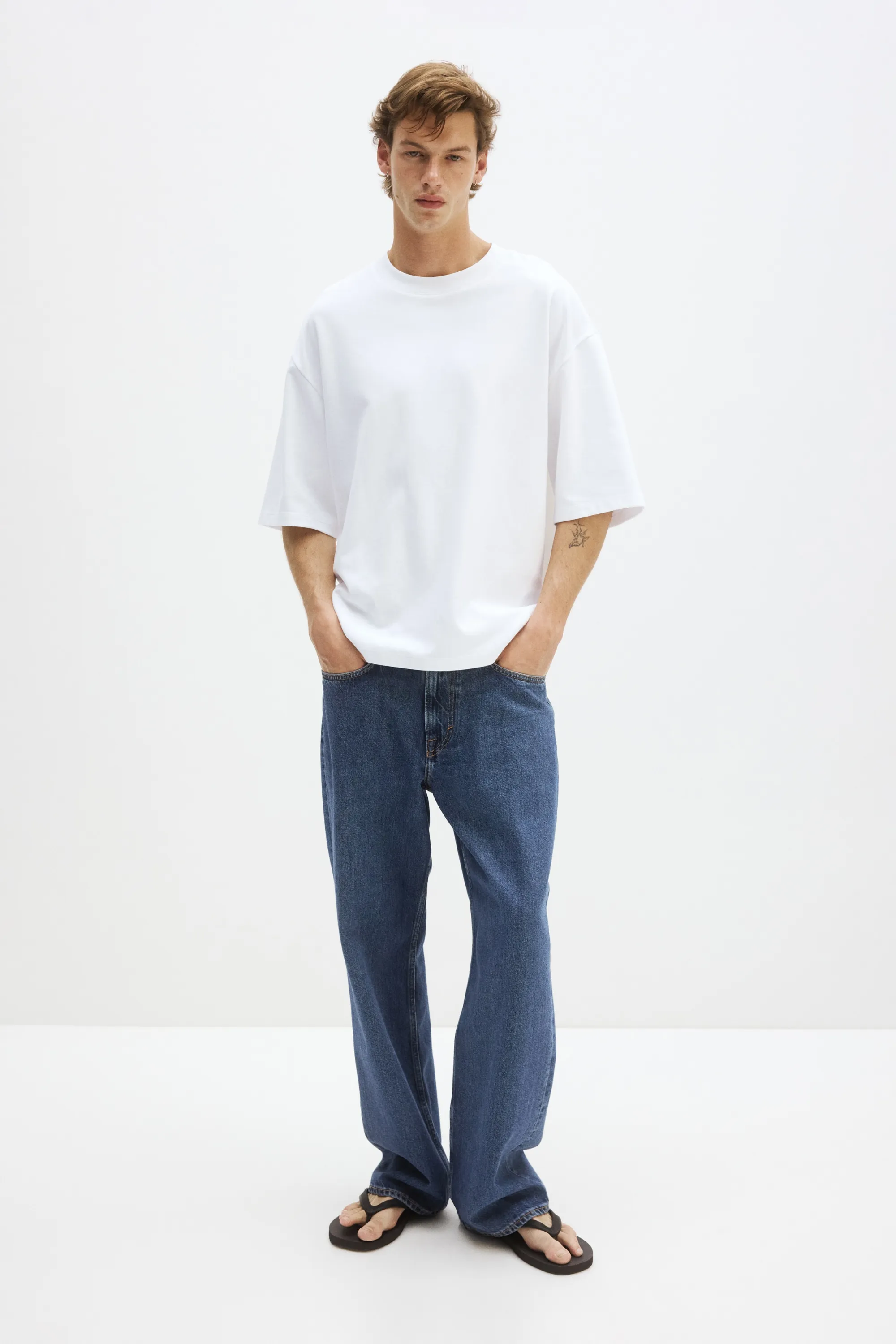 T-shirt Cooling Oversized Fit - Blanc