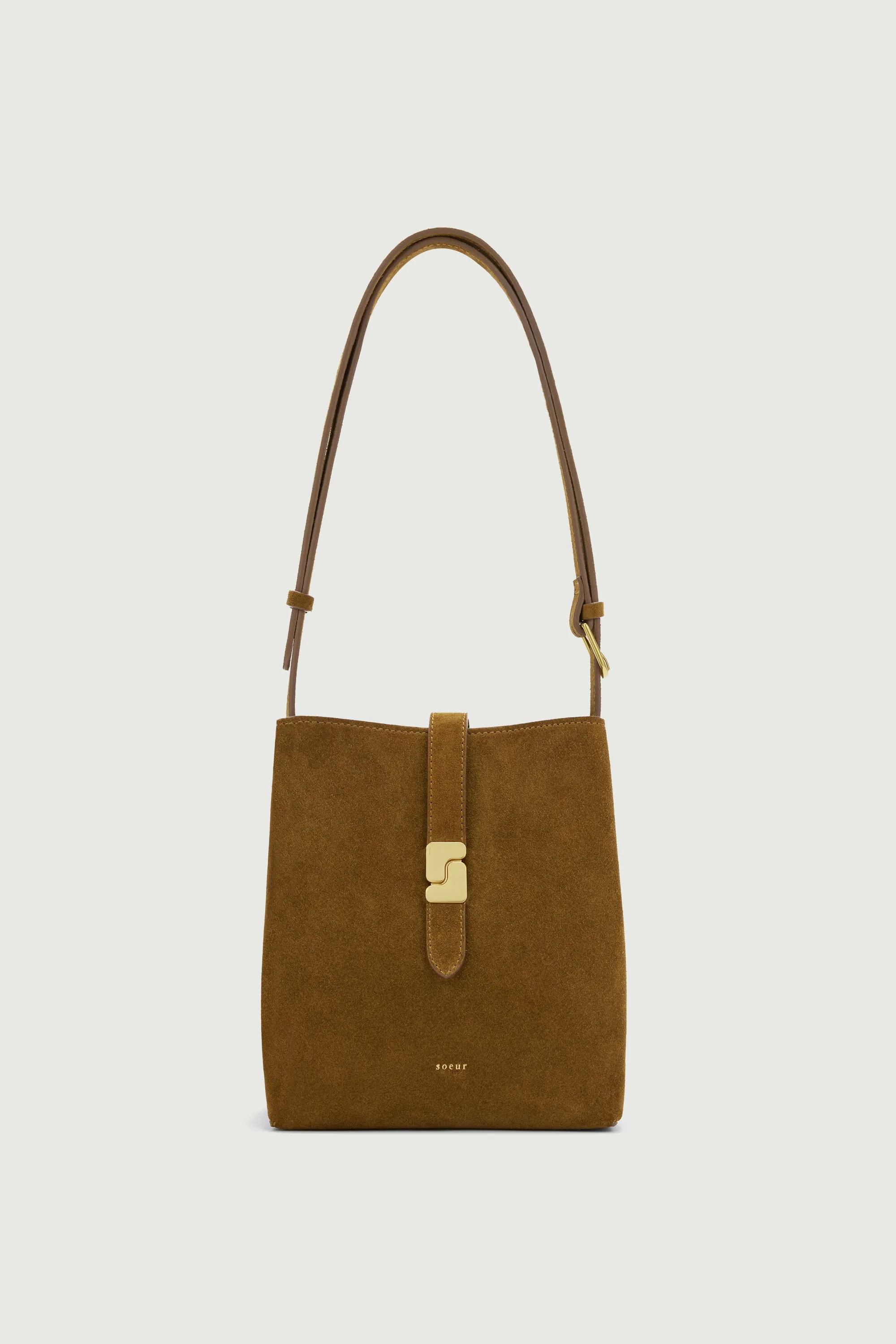 SAC BELLO MINI CARAMEL CROÛTE DE CUIR