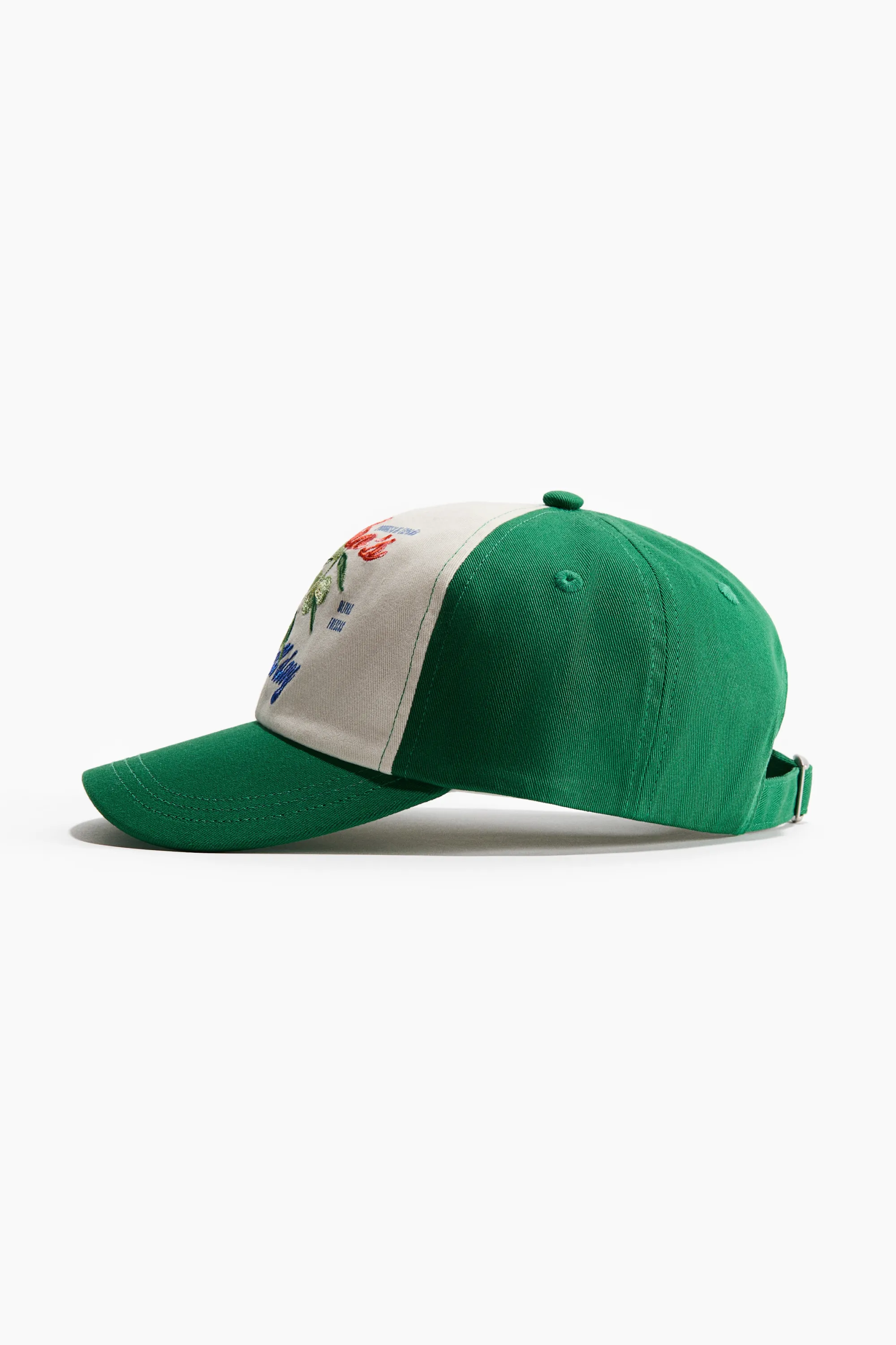 Casquette en twill de coton - Vert/olives