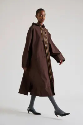 TRENCH PRADEL CHOCOLAT — photo 4