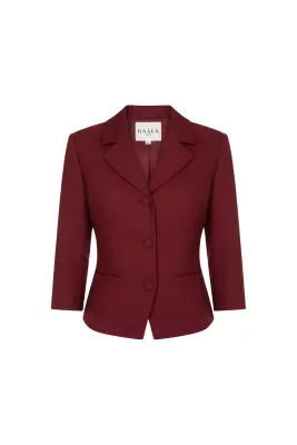 Adeline Jacket - Bordeaux — photo 5