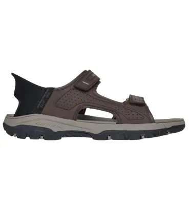 SKECHERS SANDALE REECE Marron — photo 2