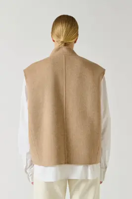 BLOUSON ADELINE BEIGE CHINÉ — photo 3