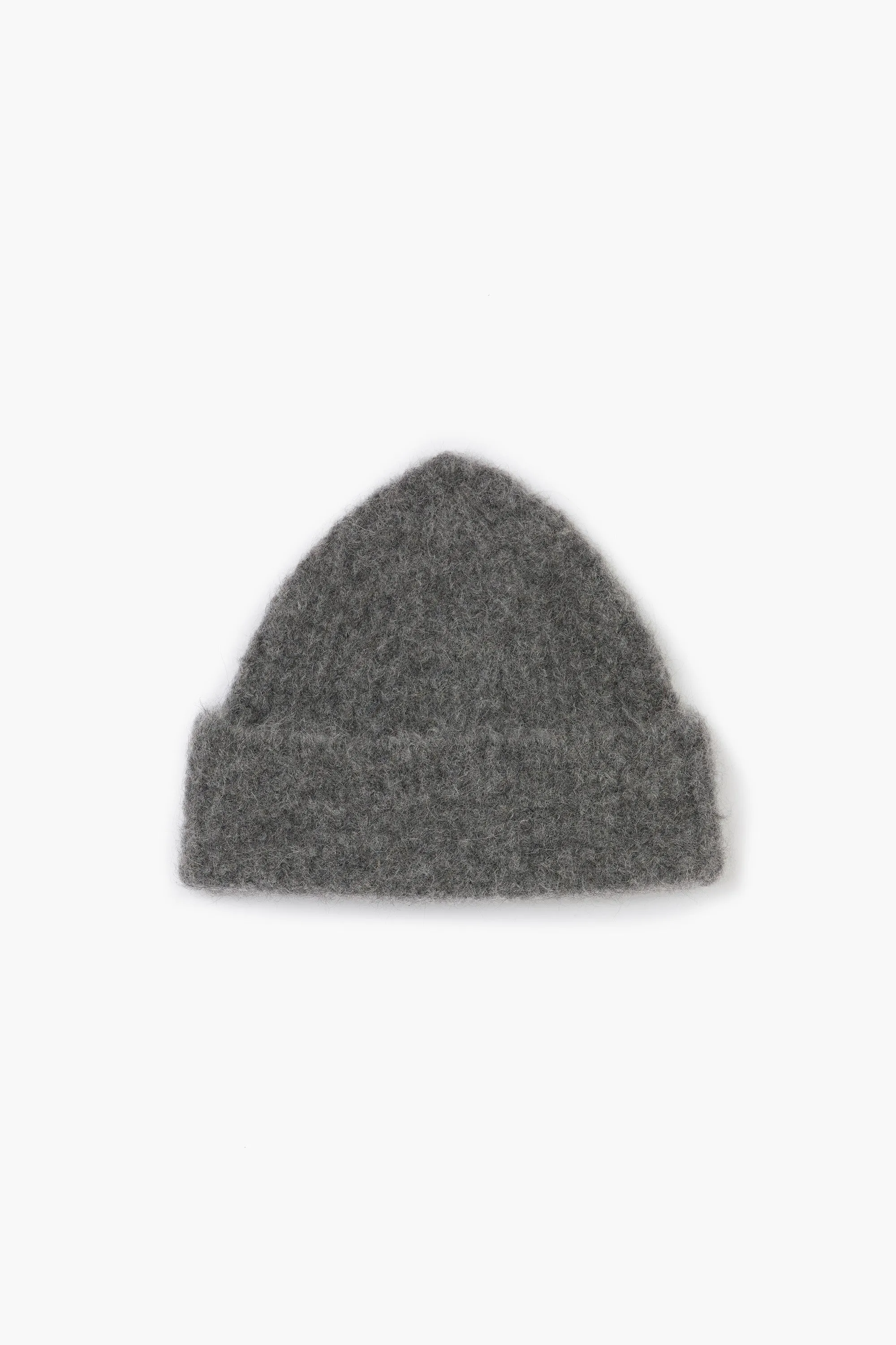 Alpaca Beanie - Gris Chiné Anthracite